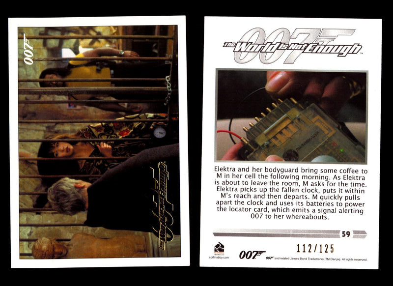 James Bond Classics 2016 World is Not Enough Gold Foil Parallel Card You Pick Nu - TvMovieCards.com
