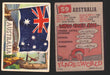 1956 Flags of the World Vintage Trading Cards You Pick Singles #1-#80 Topps 59	Australia  - TvMovieCards.com