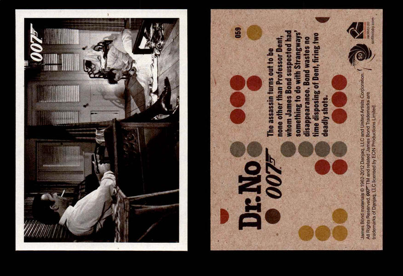James Bond 50th Anniversary Series Dr. No You Pick Single Cards #1-65 #59  - TvMovieCards.com
