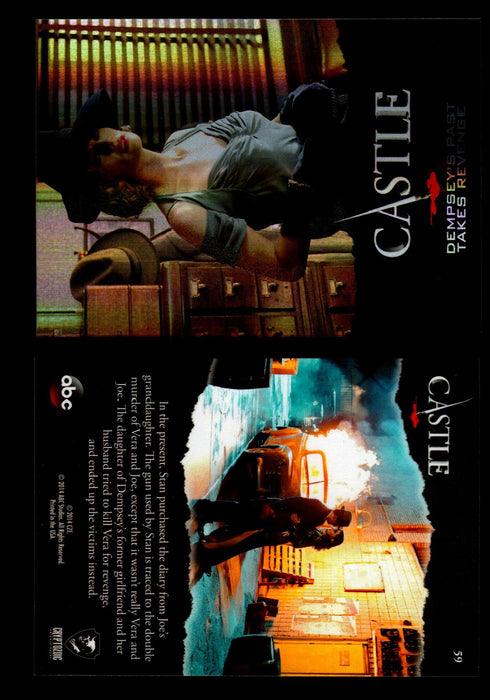 Castle Seasons 3 & 4 Foil Parallel Base Card You Pick Singles 1-72 #59  - TvMovieCards.com