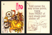 1972 Silly Cycles Donruss Vintage Trading Cards #1-66 You Pick Singles #59 2 Wheeler  - TvMovieCards.com