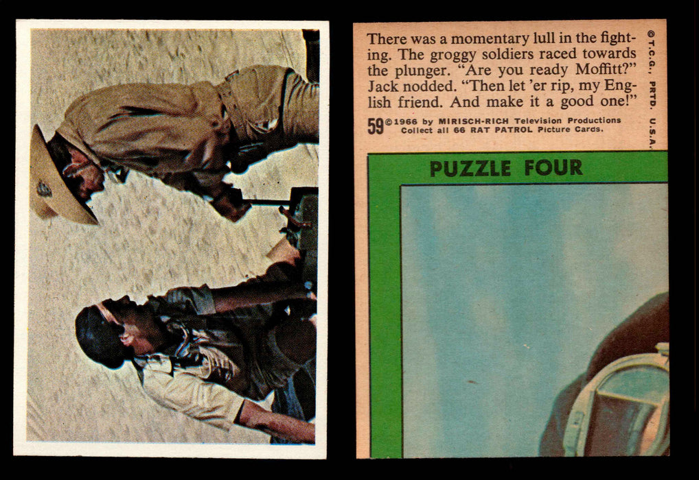 Rat Patrol 1966 Topps Vintage Card You Pick Singles #1-66 #59  - TvMovieCards.com