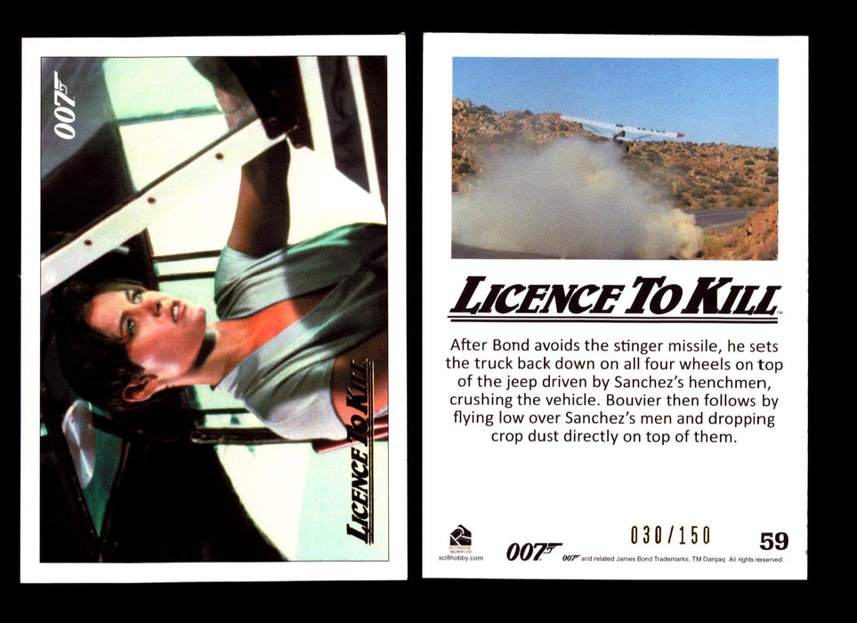 James Bond Classics 2016 Licence To Kill Gold Foil Parallel Card You Pick Single #59  - TvMovieCards.com