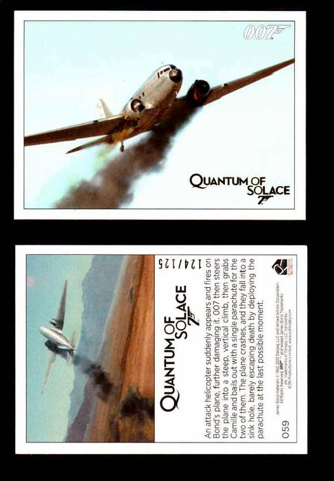 James Bond Archives Quantum of Solace Gold Parallel You Pick Single Cards #1-90 #59  - TvMovieCards.com
