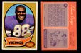 1970 Topps Football Trading Card You Pick Singles #1-#263 G/VG/EX #	59	Alan Page (R) (HOF)  - TvMovieCards.com