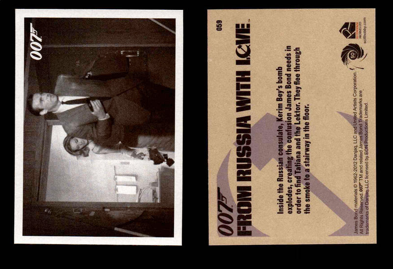 James Bond 50th Anniversary Series Two From Russia with Love Single Cards #1-65 #59  - TvMovieCards.com