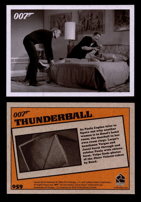 James Bond Archives 2014 Thunderball Throwback You Pick Single Card #1-99 #59  - TvMovieCards.com