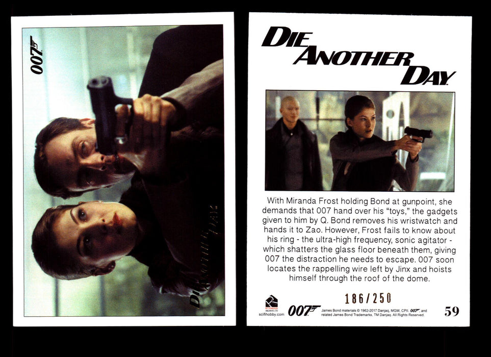 James Bond Archives 2017 Final Edition Die Another Day Gold Parallel Card Single #59  - TvMovieCards.com