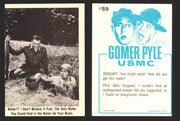 1965 Gomer Pyle Vintage Trading Cards You Pick Singles #1-66 Fleer 59   Water?? I don't believe it Pyle. The only water yo  - TvMovieCards.com