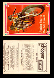 1972 Street Choppers & Hot Bikes Vintage Trading Card You Pick Singles #1-66 #59   Action Four's Double Threat  - TvMovieCards.com