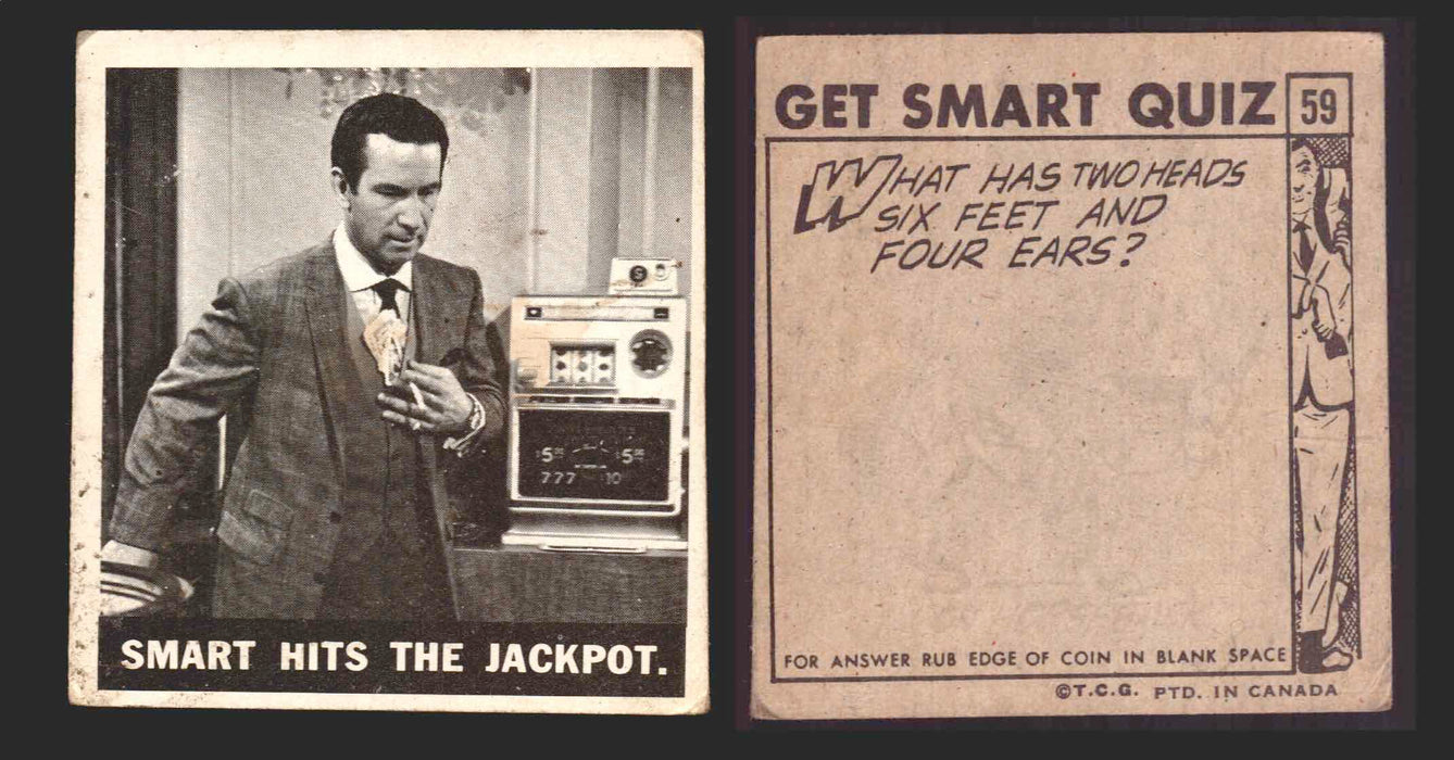 1966 Get Smart Vintage Trading Cards You Pick Singles #1-66 OPC O-PEE-CHEE #59  - TvMovieCards.com