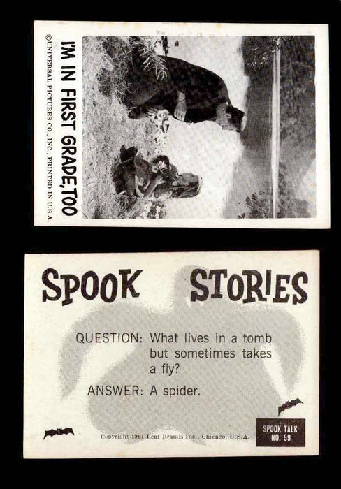 1961 Spook Stories Series 1 Leaf Vintage Trading Cards You Pick Singles #1-#72 #59  - TvMovieCards.com