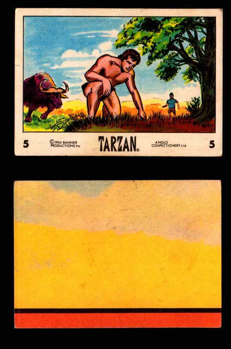1966 Tarzan Banner Productions Vintage Trading Cards You Pick Singles #1-66 #5  - TvMovieCards.com