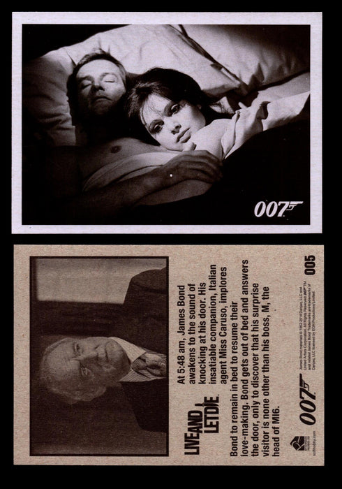 James Bond Archives 2014 Live and Let Die Throwback You Pick Single Card #1-59 #5  - TvMovieCards.com
