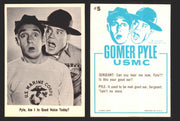 1965 Gomer Pyle Vintage Trading Cards You Pick Singles #1-66 Fleer 5   Pyle  am I in good voice today?  - TvMovieCards.com