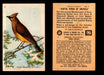 Birds - Useful Birds of America 8th Series You Pick Singles Church & Dwight J-9 #5 Cedar Waxwing  - TvMovieCards.com