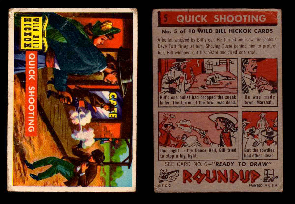 1956 Western Roundup Topps Vintage Trading Cards You Pick Singles #1-80 #5  - TvMovieCards.com