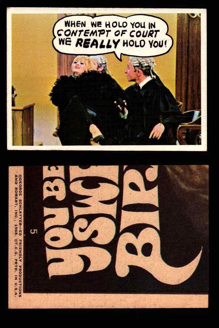 1968 Laugh-In Topps Vintage Trading Cards You Pick Singles #1-77 #5  - TvMovieCards.com