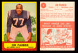 1963 Topps Football Trading Card You Pick Singles #1-#170 VG/EX #5 Jim Parker (HOF)  - TvMovieCards.com