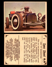 1965 Donruss Spec Sheet Vintage Hot Rods Trading Cards You Pick Singles #1-66 #5  - TvMovieCards.com