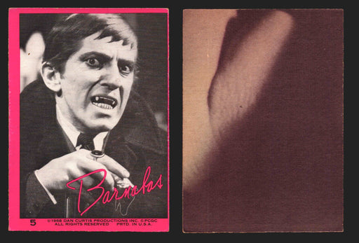 1966 Dark Shadows Series 1 (Pink) Philadelphia Gum Vintage Trading Cards Singles #5  - TvMovieCards.com