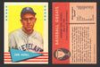 1961 Fleer Baseball Greats Trading Card You Pick Singles #1-#154 VG/EX 5 Earl Averill  - TvMovieCards.com