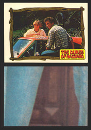 1983 Dukes of Hazzard Vintage Trading Cards You Pick Singles #1-#44 Donruss 5   Bo and Luke with the General Lee  - TvMovieCards.com