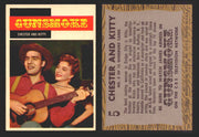 1958 TV Westerns Topps Vintage Trading Cards You Pick Singles #1-71 5   Chester and Kitty  - TvMovieCards.com