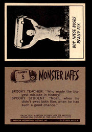 Monster Laffs 1966 Topps Vintage Trading Card You Pick Singles #1-66 #5  - TvMovieCards.com