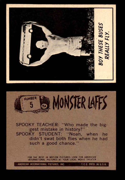 Monster Laffs 1966 Topps Vintage Trading Card You Pick Singles #1-66 #5  - TvMovieCards.com