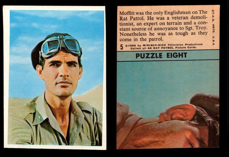 Rat Patrol 1966 Topps Vintage Card You Pick Singles #1-66 #5  - TvMovieCards.com