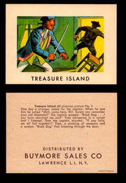 Treasure Island Buymore Sales 1960 Vintage Trading Cards You Pick Singles   - TvMovieCards.com