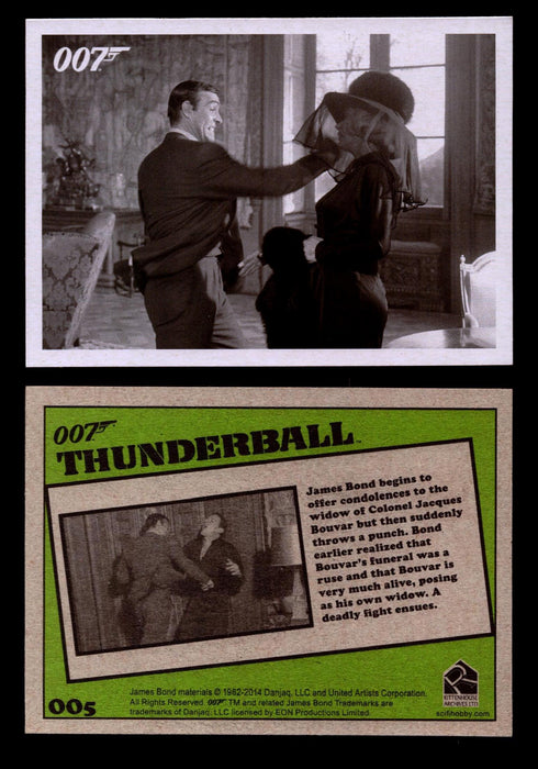 James Bond Archives 2014 Thunderball Throwback You Pick Single Card #1-99 #5  - TvMovieCards.com