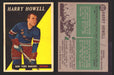 1957-1958 Topps Hockey NHL Trading Card You Pick Single Cards #1 - 66 F/VG #60 Harry Howell (HOF)  - TvMovieCards.com