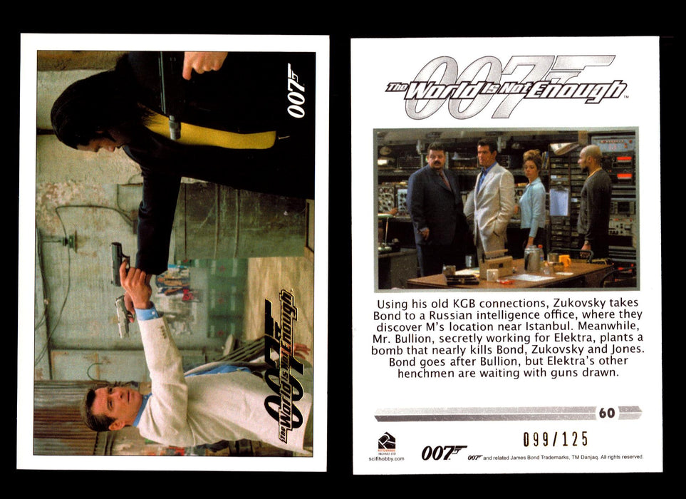 James Bond Classics 2016 World is Not Enough Gold Foil Parallel Card You Pick Nu #60  - TvMovieCards.com