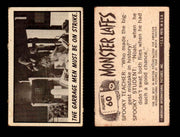 1966 Monster Laffs Midgee Vintage Trading Card You Pick Singles #1-108 Horror #60  - TvMovieCards.com