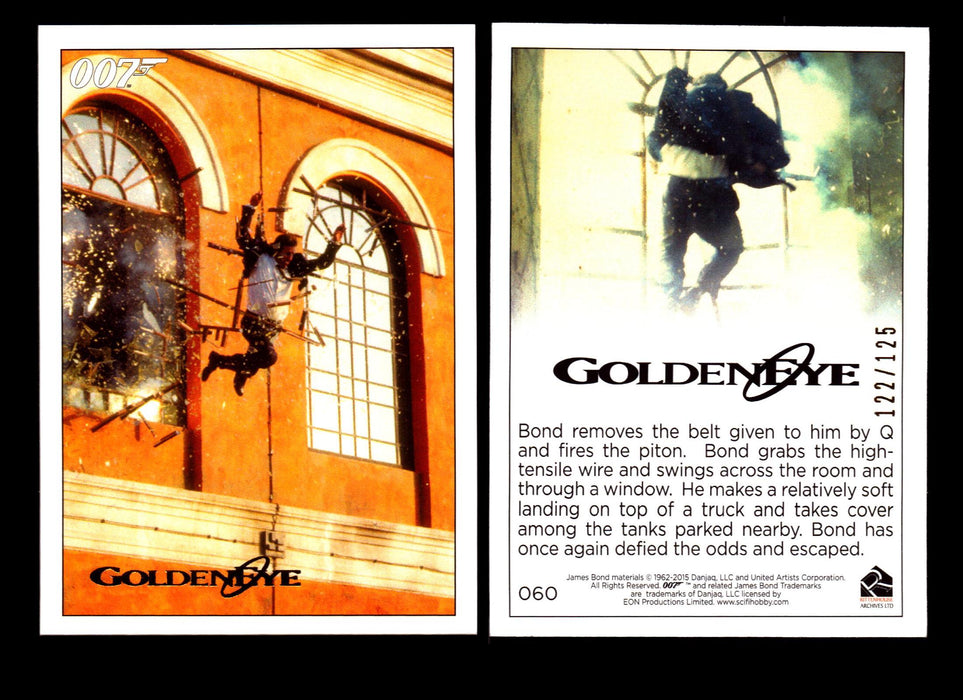 James Bond Archives 2015 Goldeneye Gold Parallel Card You Pick Single #1-#102 #60  - TvMovieCards.com