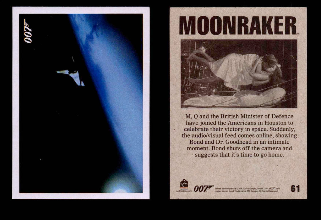 James Bond Archives Spectre Moonraker Movie Throwback U Pick Single Cards #1-61 #61  - TvMovieCards.com