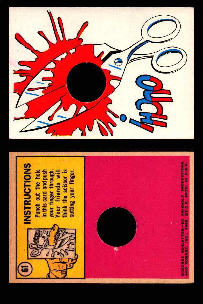 1968 Laugh-In Topps Vintage Trading Cards You Pick Singles #1-77 #61  - TvMovieCards.com
