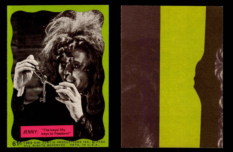 Dark Shadows Series 2 (Green) Philadelphia Gum Vintage Trading Cards You Pick #61  - TvMovieCards.com
