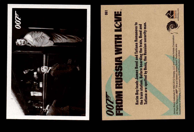 James Bond 50th Anniversary Series Two From Russia with Love Single Cards #1-65 #61  - TvMovieCards.com