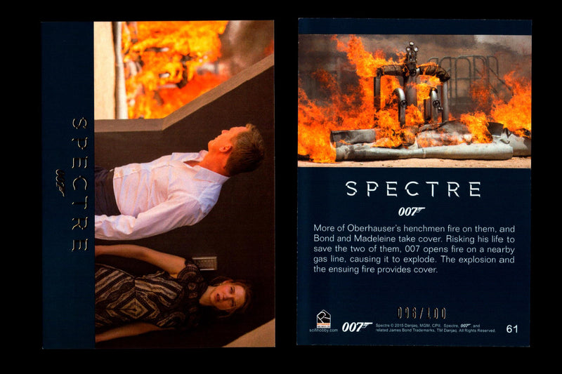 James Bond Archives 2016 Spectre Gold Parallel Card You Pick Singles #1-#76 #61  - TvMovieCards.com