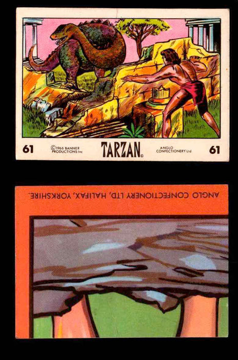 1966 Tarzan Banner Productions Vintage Trading Cards You Pick Singles #1-66 #61  - TvMovieCards.com