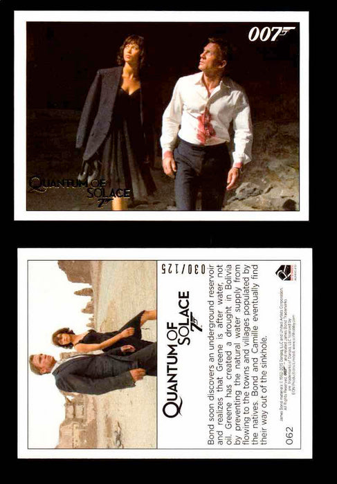 James Bond Archives Quantum of Solace Gold Parallel You Pick Single Cards #1-90 #62  - TvMovieCards.com