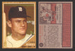 1962 Topps Baseball Trading Card You Pick Singles #1-#99 VG/EX #	62 Steve Boros - Detroit Tigers  - TvMovieCards.com
