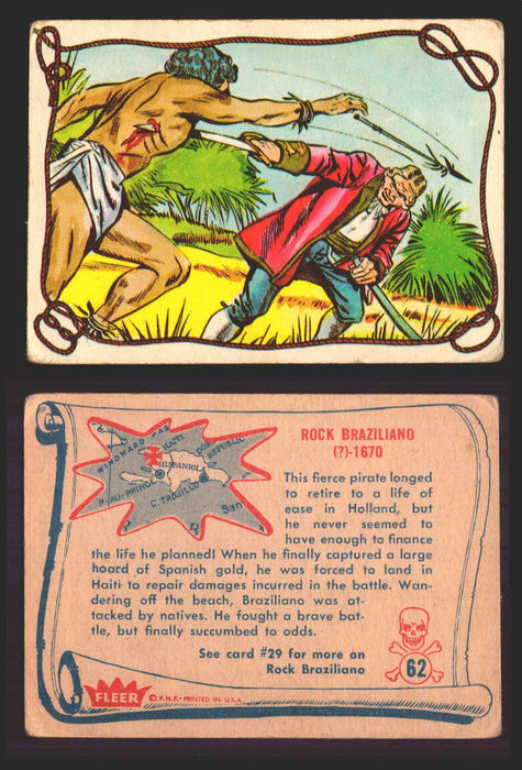 1961 Pirates Bold Vintage Trading Cards You Pick Singles #1-#66 Fleer 62   Rock Braziliano  - TvMovieCards.com