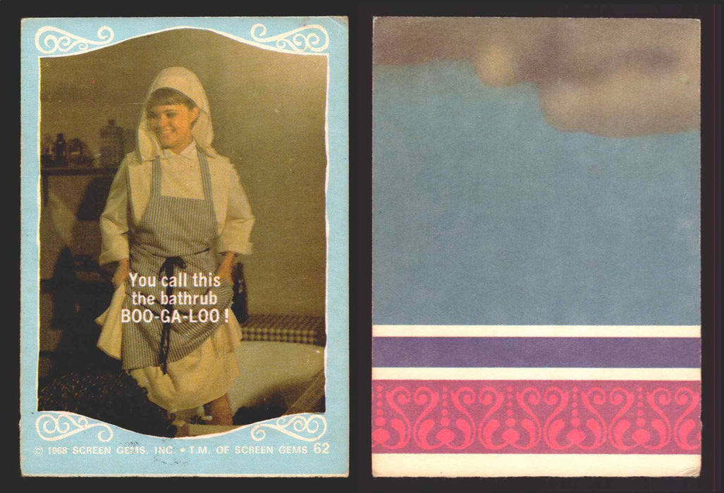 The Flying Nun Vintage Trading Card You Pick Singles #1-#66 Sally Field Donruss 62   You call this the bathrub BOO-GA-LOO!  - TvMovieCards.com