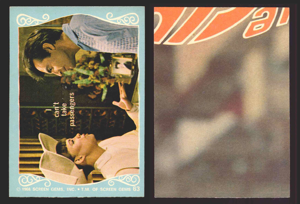 The Flying Nun Vintage Trading Card You Pick Singles #1-#66 Sally Field Donruss 63   I can't take passengers  - TvMovieCards.com