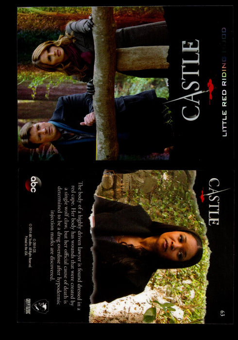 Castle Seasons 3 & 4 Foil Parallel Base Card You Pick Singles 1-72 #63  - TvMovieCards.com