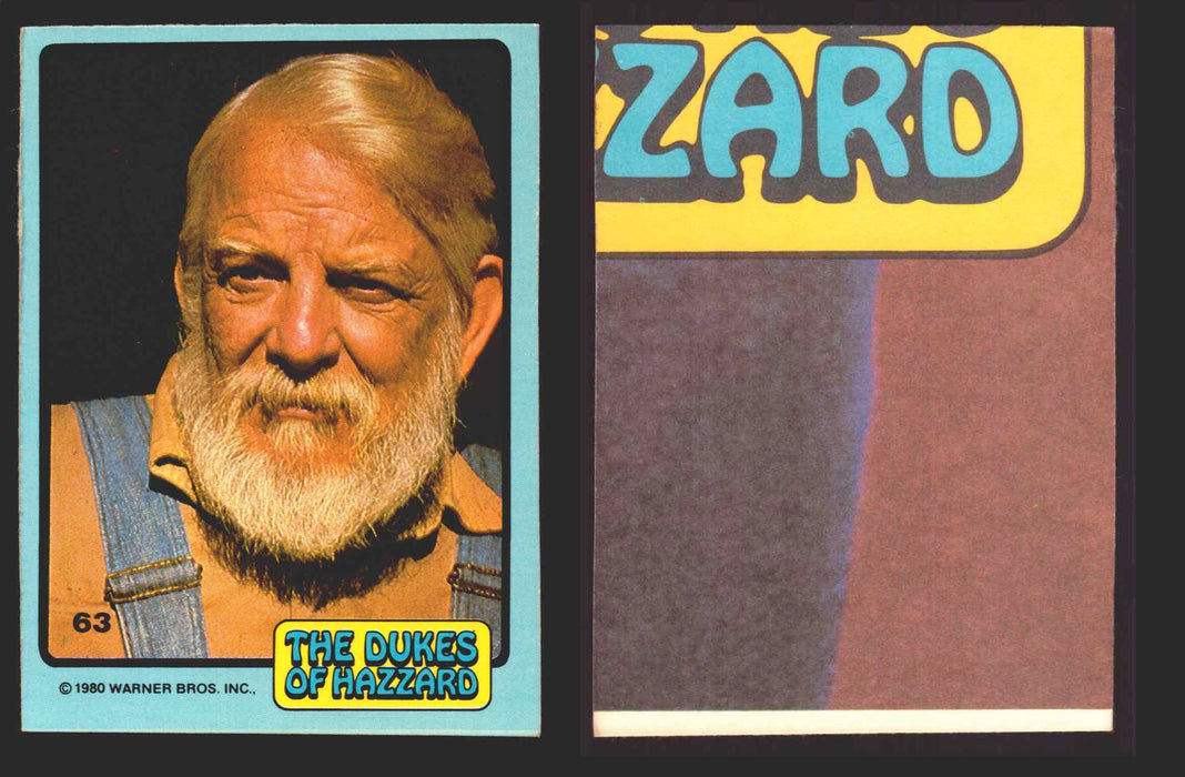 1980 Dukes of Hazzard Vintage Trading Cards You Pick Singles #1-#66 Donruss 63   Jesse Duke  - TvMovieCards.com